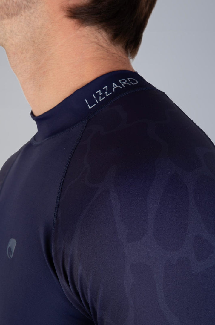 Larctio - Mens L/S Rashie Lizzard swimwear lycra