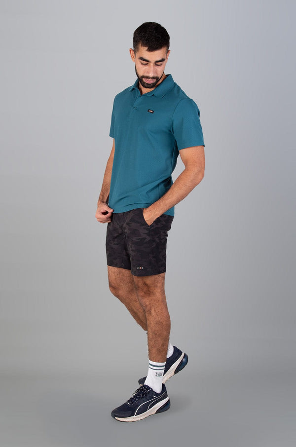 Layne - Mens S/S Polo Lizzard apparel Mediterranea / S