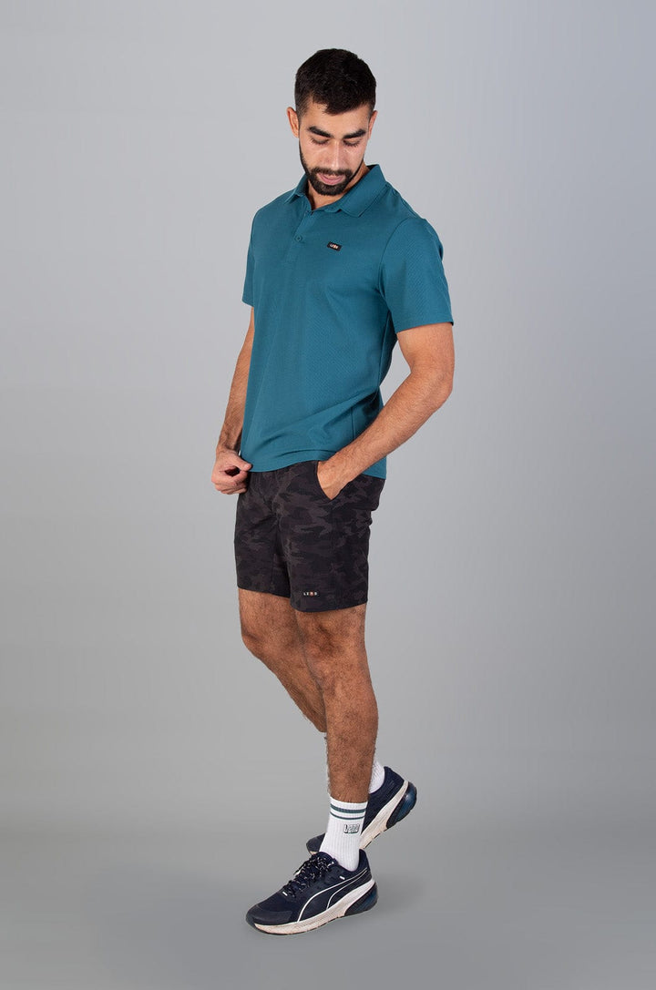 Layne - Mens S/S Polo Lizzard apparel Mediterranea / S