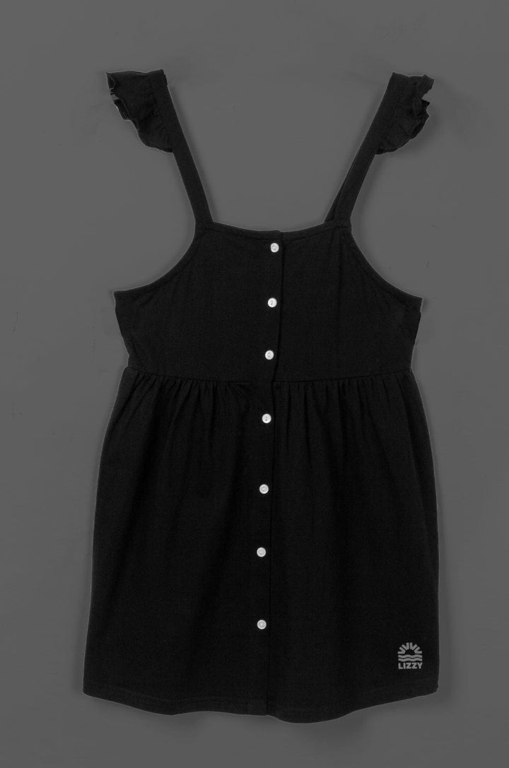 Lazuli - Teen Girls Dress Lizzard apparel Black / 6/7