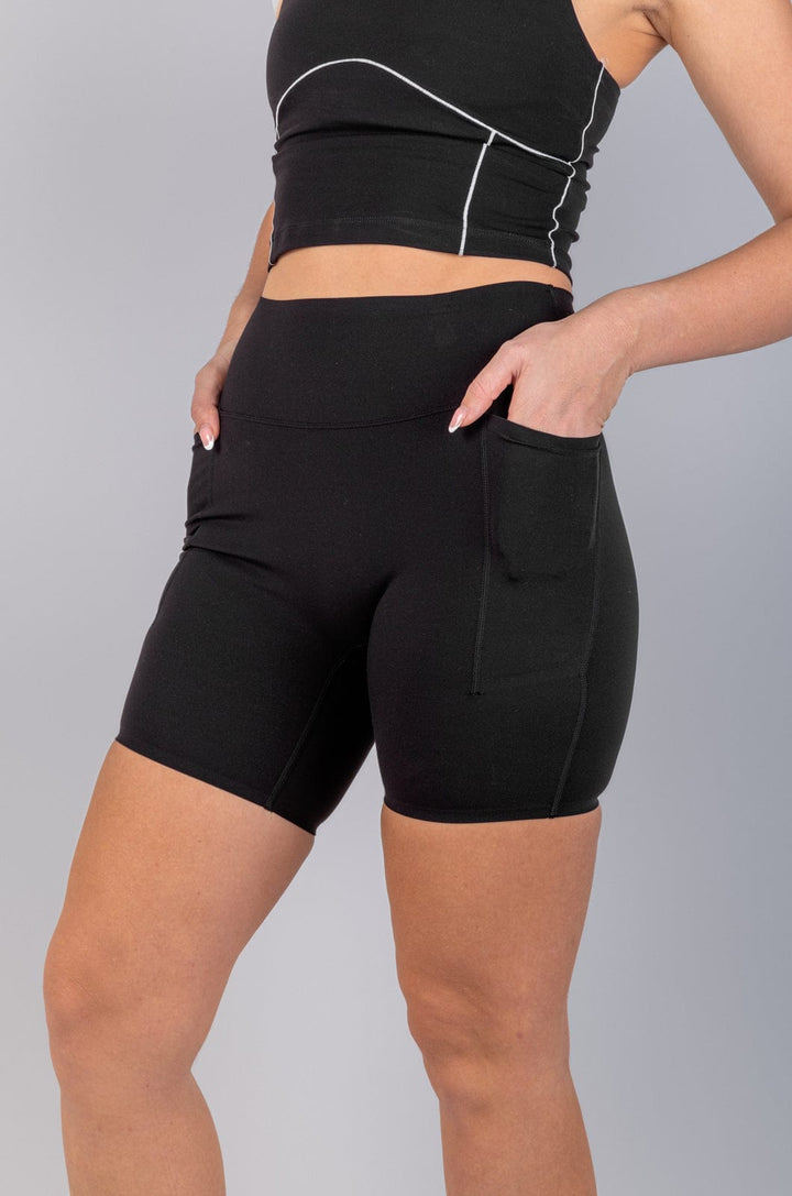 Ledecky - Ladies Athletic Bike Short Lizzard apparel Black / XS