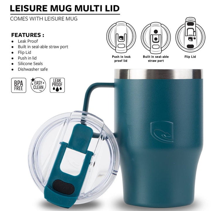 Leisure Mug - Lizzard 400Ml Mug Lead Free Lizzard flask