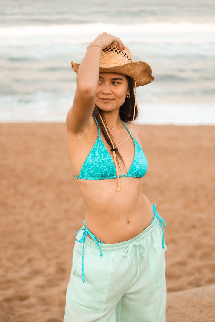 Levine - Ladies Bikini Top Lizzard swimwear