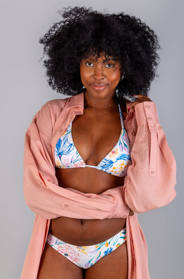 Levine - Ladies Bikini Top Lizzard swimwear