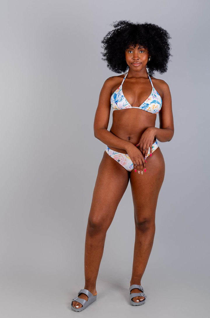 Levine - Ladies Bikini Top Lizzard swimwear Artistic Garden / 30/6