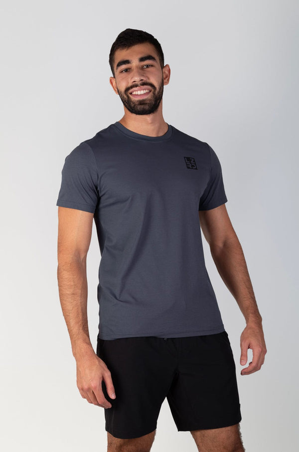 Licorus - Mens S/S Tee Lizzard apparel India Ink / S
