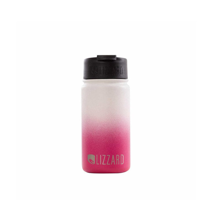 Lizzard Flask 415Ml Lizzard flask Pink/White Ombre / One Size