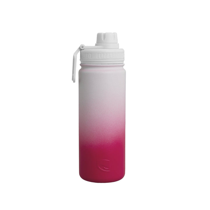 Lizzard Flask 530Ml Lizzard flask Pink/White Ombre / One Size