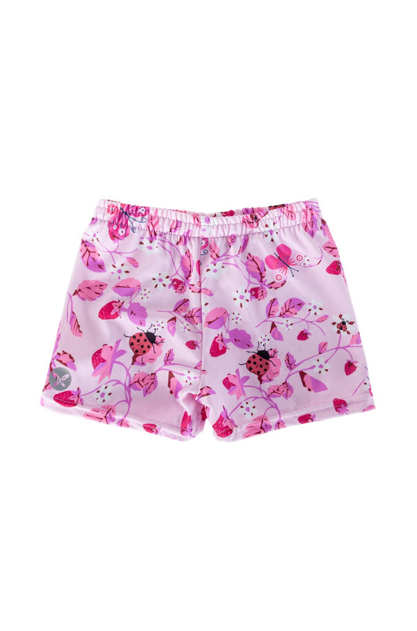 Loganne - Tot Girls Swim Short Lizzard swimwear lycra Garden Bloom / 1/2