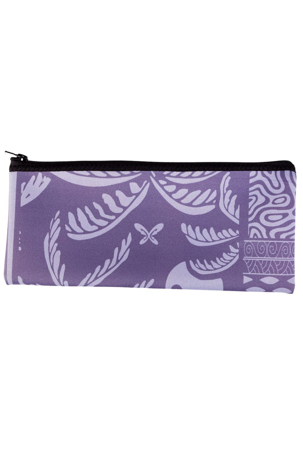 Lombardy - Neoprene Pencil Case Lizzard accessories Tropical Navy / One Size