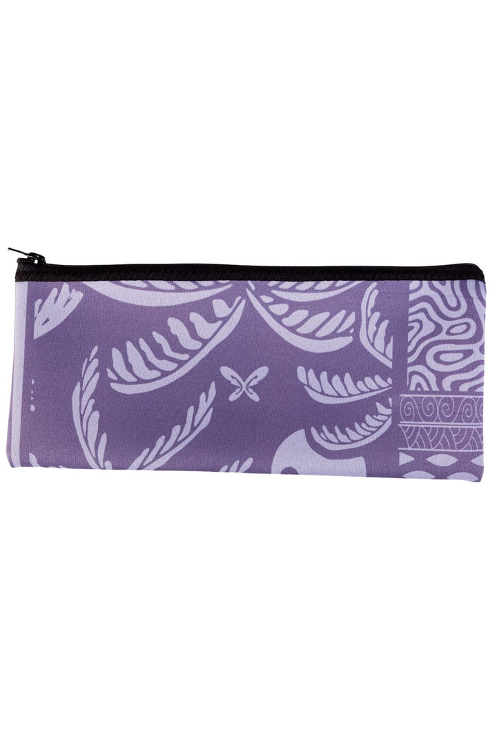 Lombardy - Neoprene Pencil Case Lizzard accessories Tropical Navy / One Size