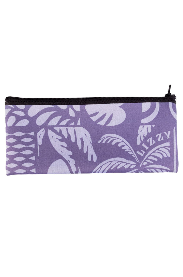 Lombardy - Neoprene Pencil Case Lizzard accessories Tropical Navy / One Size