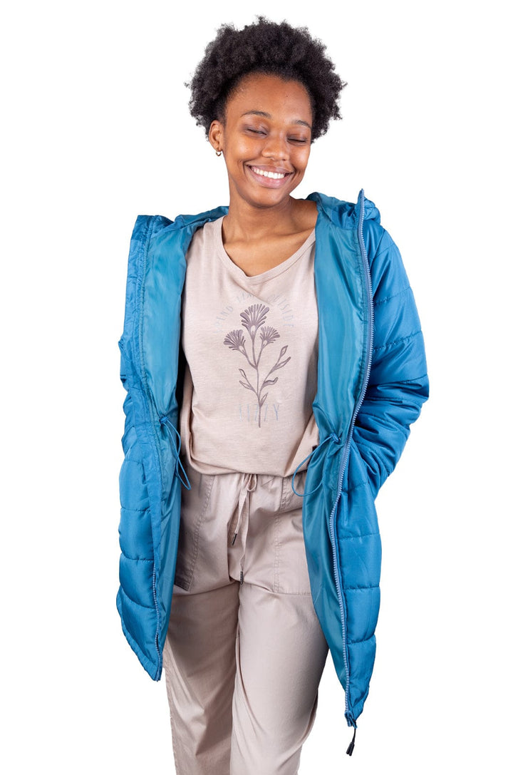 Marquise - Ladies Longer Length Puffer Lizzard apparel