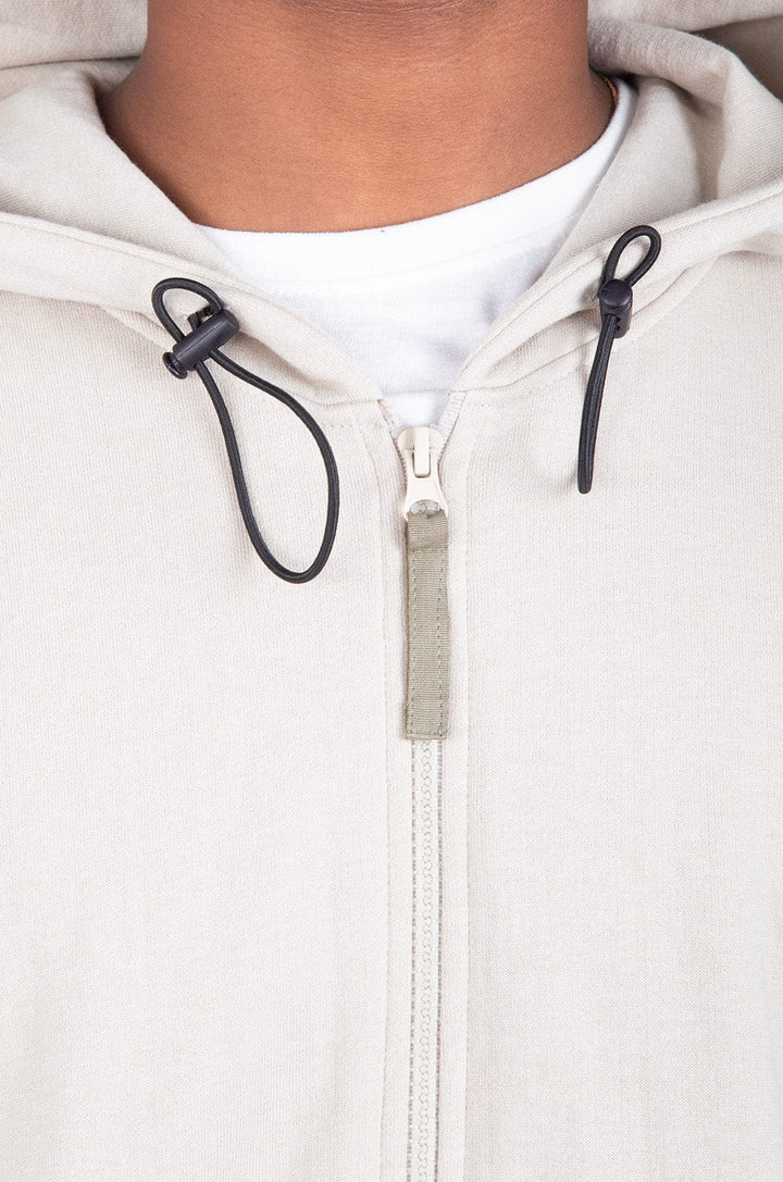 Martinez- Mens Hooded Zip Thru Lizzard apparel