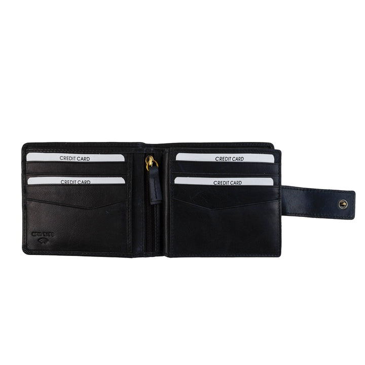 Maxon 25 - Leather Wallet Lizzard accessories Black / One Size
