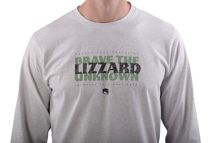 Menace- Mens L/S Tee Lizzard apparel