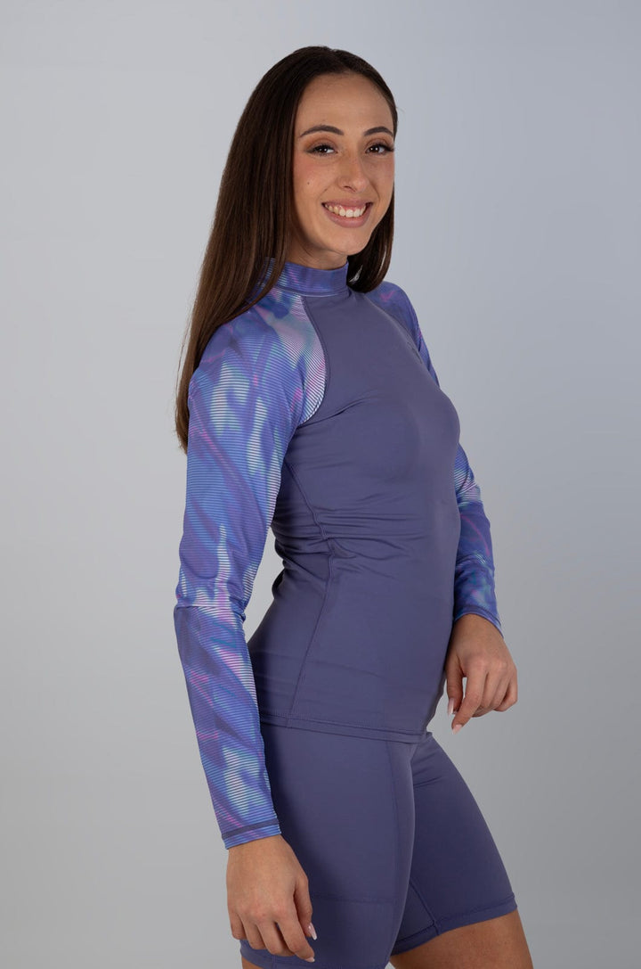 Mender - Ladies L/S Rashies Lizzard swimwear lycra
