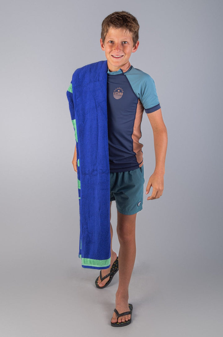 Mole -  Teen Boys S/S Rashie Lizzard swimwear lycra