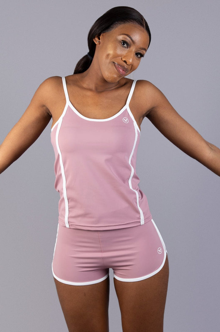 Monroe - Ladies Tankini Lizzard apparel Pink / S