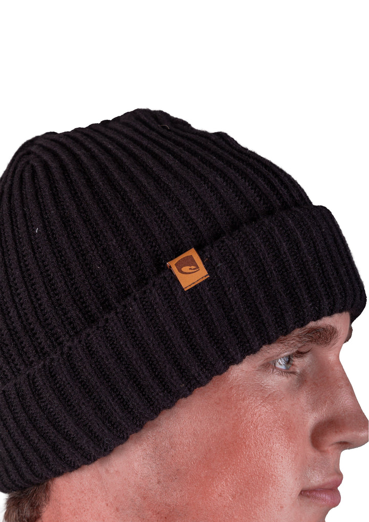 Morphite- Mens Beanie Lizzard accessories Black / One Size