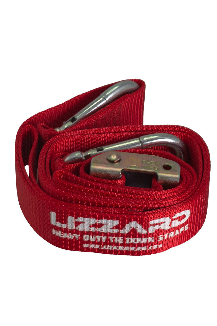 Motorcycle Tie Downs 2M 38 2000 Lizzard bike Red / One Size