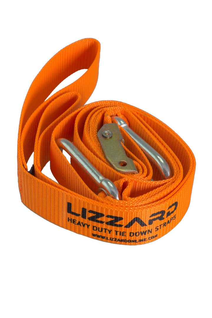 Motorcycle Tie Downs 2M 38 2000 Lizzard bike Orange / One Size