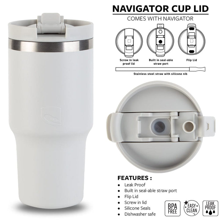 Navigator Cup - Lizzard 600Ml Cup Lead Free Lizzard flask