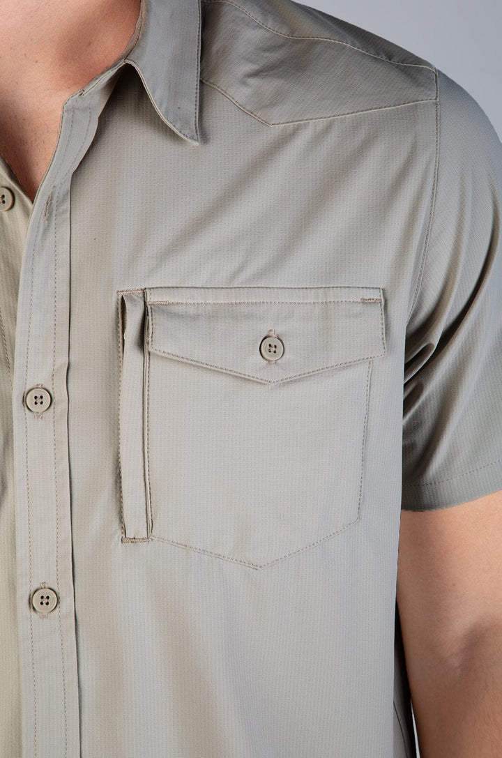 Newark - Mens Button Up Lizzard apparel
