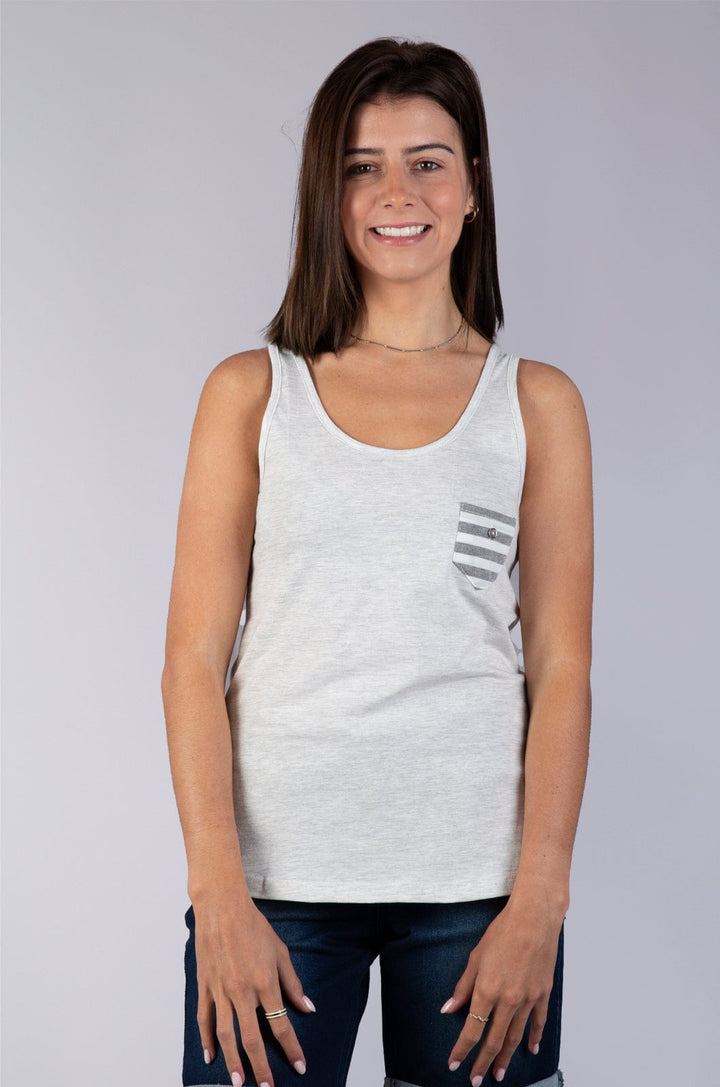 Nikkie - Ladies Vest Lizzard apparel Grey / XS