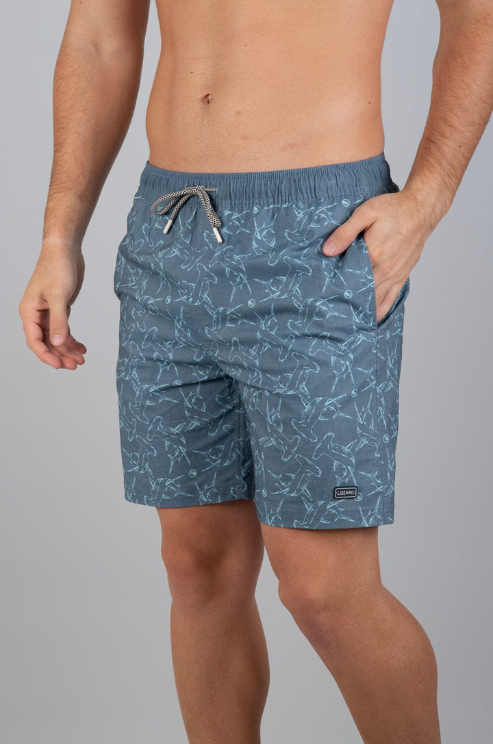 Nitrogenn - Mens Elasticated Boardie Lizzard apparel