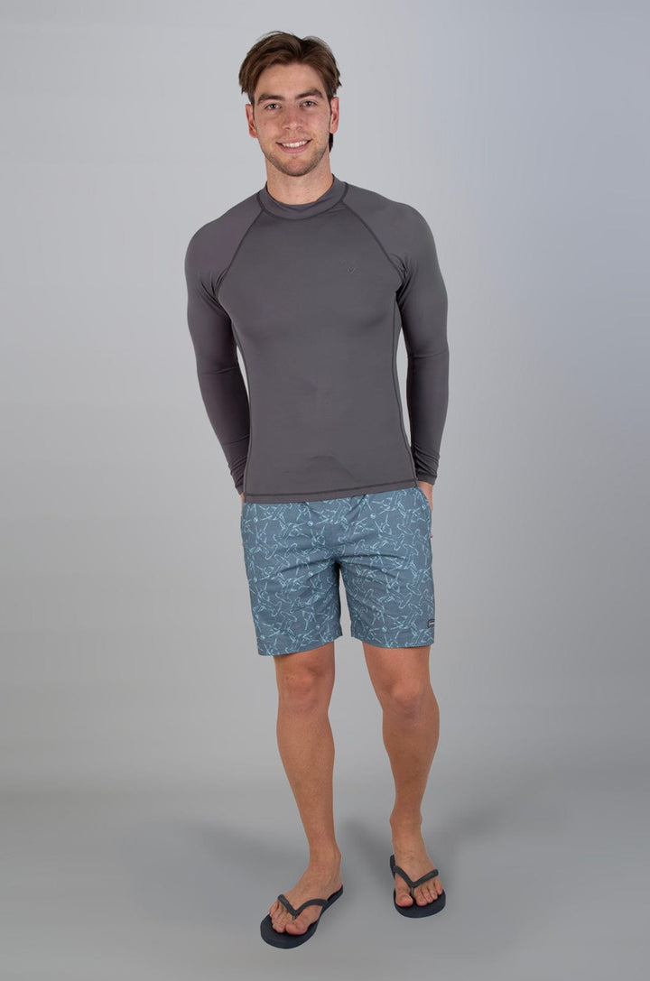 Nitrogenn - Mens Elasticated Boardie Lizzard apparel Hammerheads / XS