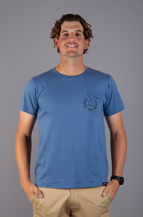 Nomak - Mens S/S Tee Lizzard apparel Coronet Blue / XS