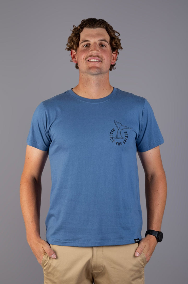 Nomak - Mens S/S Tee Lizzard apparel Coronet Blue / XS