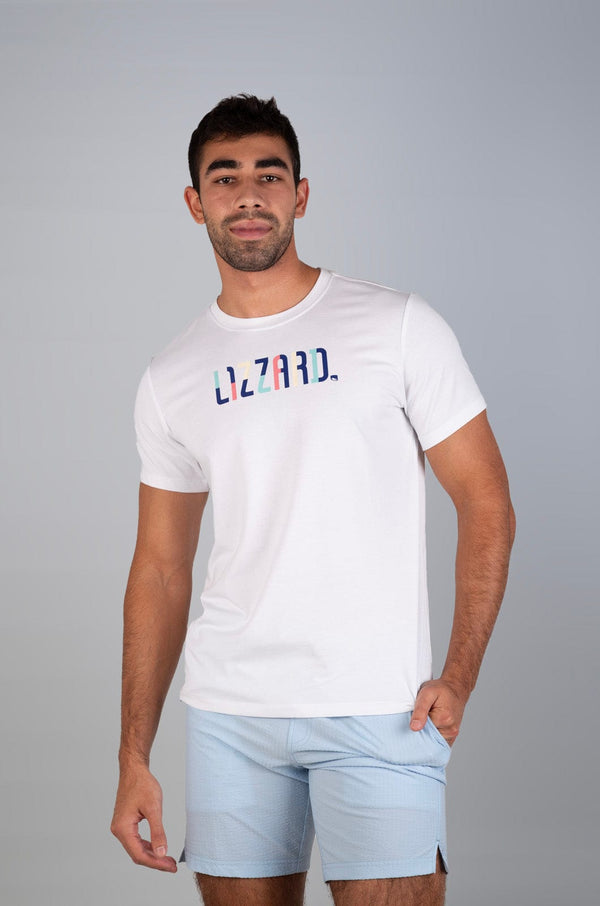 Oakes - Mens S/S Tee Lizzard apparel White / XS