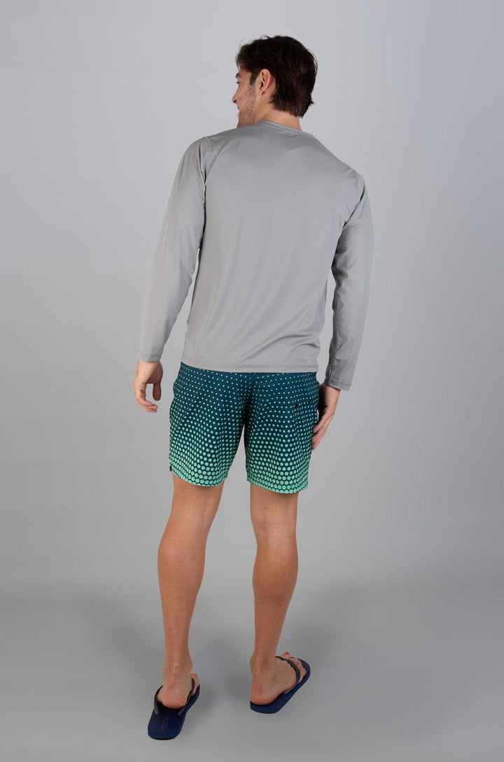 Oakfee - Mens L/S Rashie Lizzard swimwear lycra