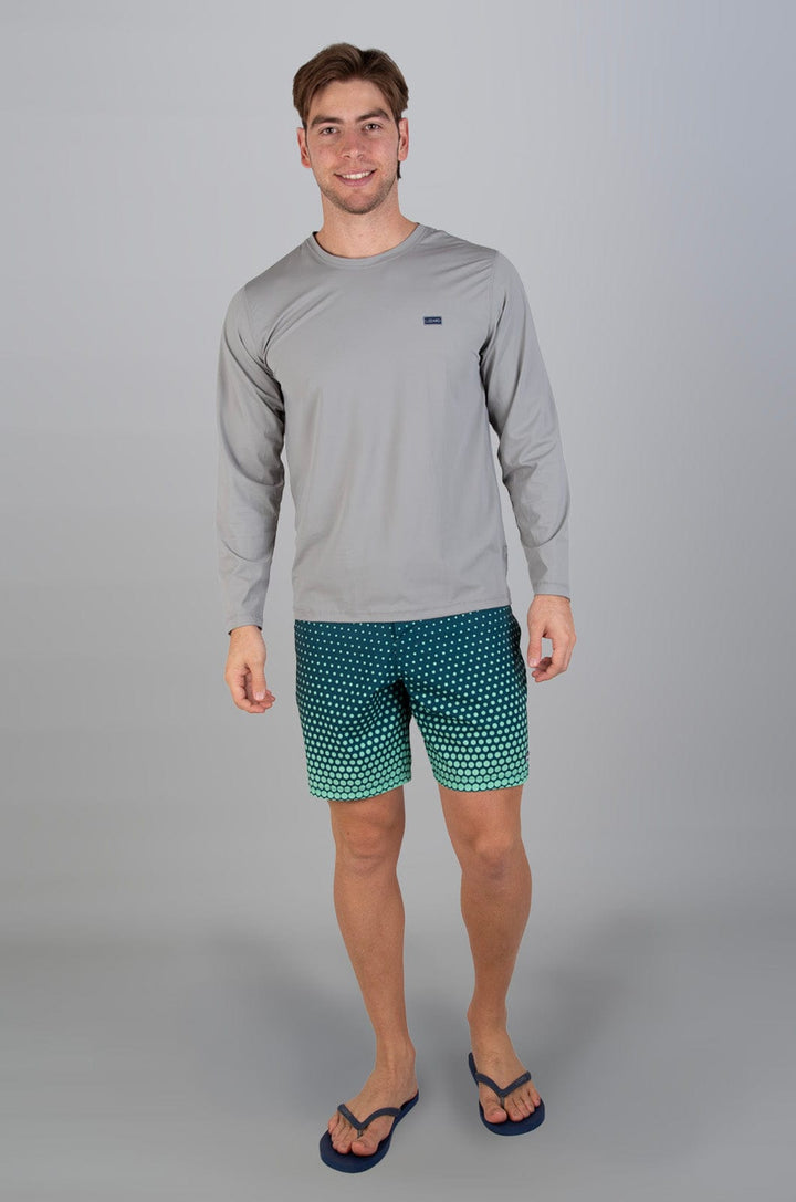 Oakfee - Mens L/S Rashie Lizzard swimwear lycra