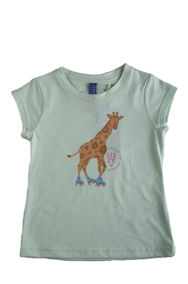 Orbara - Tot Girls Tee Lizzard apparel Mint / 1/2