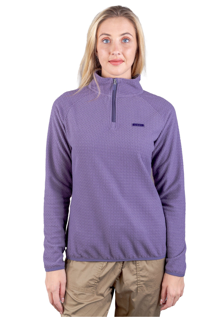 Ossanah - Ladies 1/3 Zip Pullover Lizzard apparel