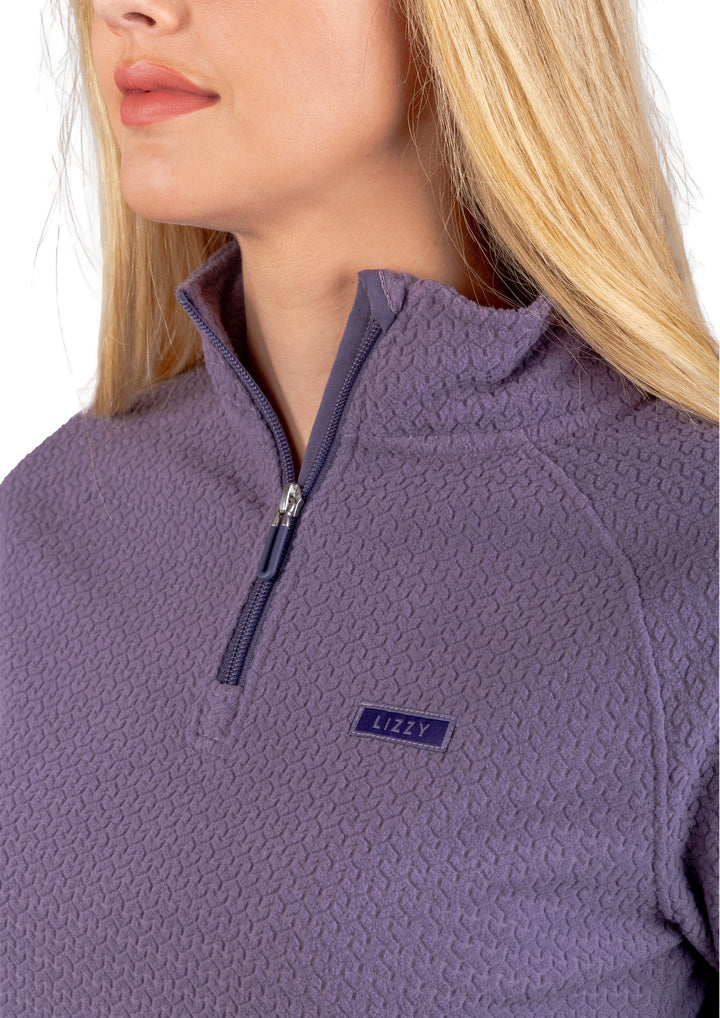 Ossanah - Ladies 1/3 Zip Pullover Lizzard apparel