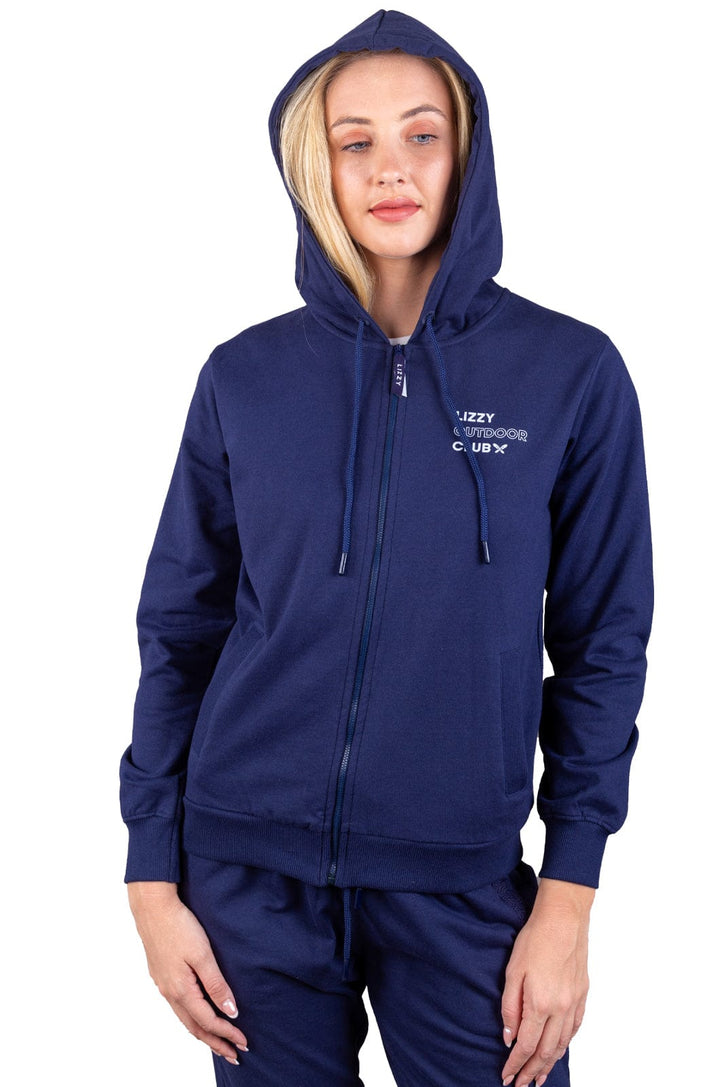 Pakari - Ladies Hooded Zip-Thru Lizzard apparel