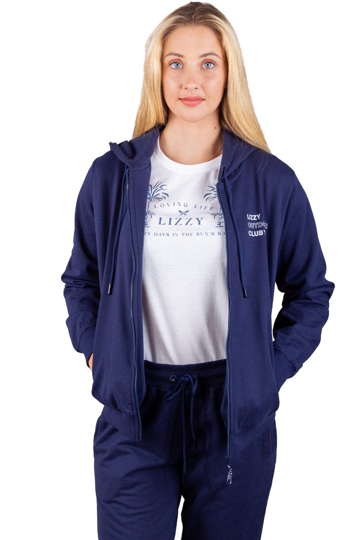 Pakari - Ladies Hooded Zip-Thru Lizzard apparel