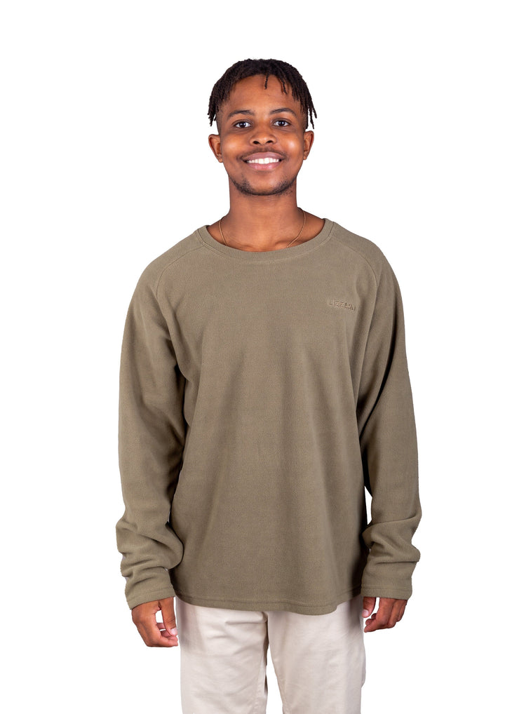 Palak- Mens Crew Neck Fleece Lizzard apparel Merman / S