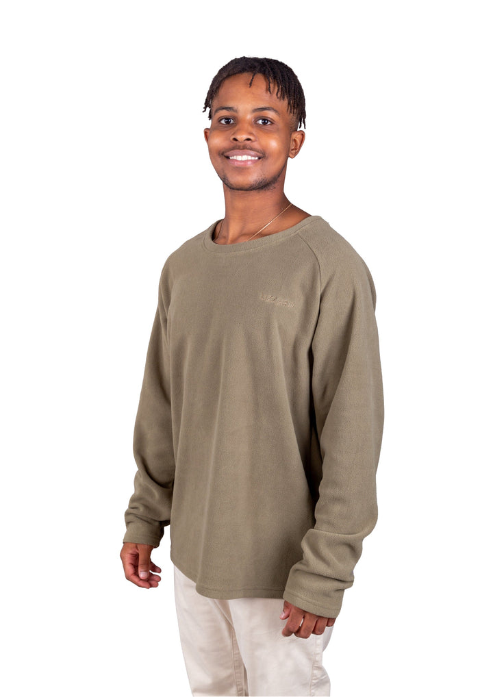 Palak- Mens Crew Neck Fleece Lizzard apparel