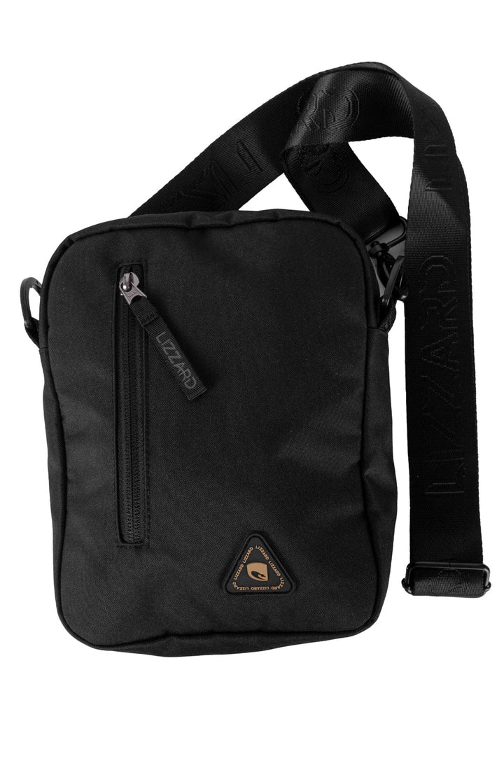 Peeta - Mens Sling Bag Lizzard accessories Black / One Size