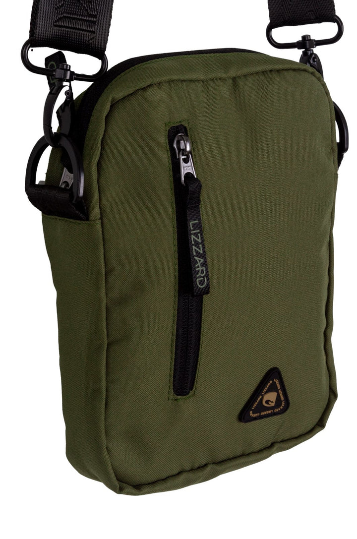 Peeta - Mens Sling Bag Lizzard accessories Olive / One Size