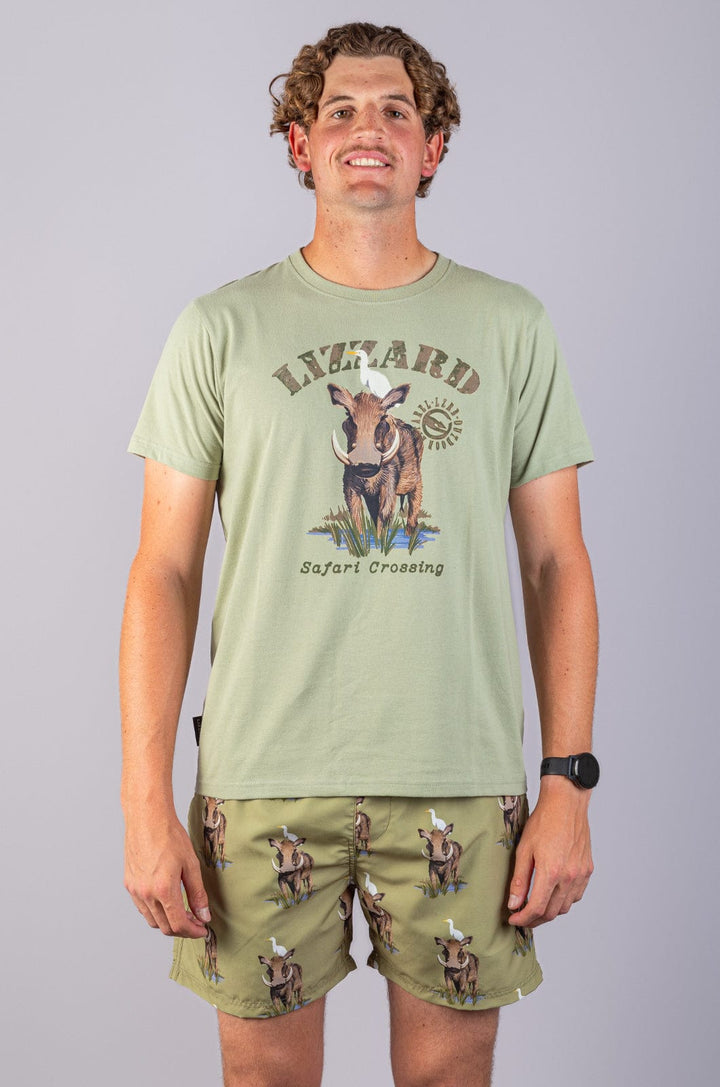 Perseus - Mens S/S Tee Lizzard apparel