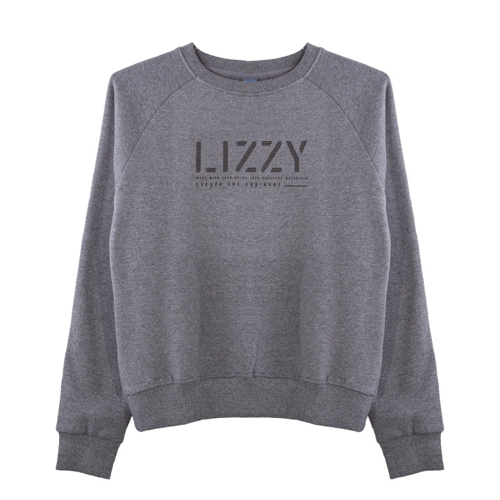 Peytonn - Teen Girls Pullover Lizzard apparel Charcoal / 6/7