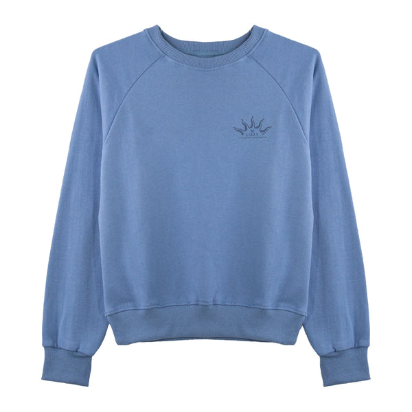 Peytonn - Teen Girls Pullover Lizzard apparel Ashley Blue / 6/7