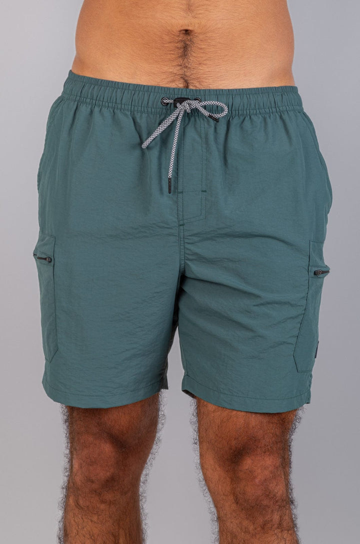 Phobos 25 - Mens Elasticated Boardie Lizzard apparel Lagoon / XS
