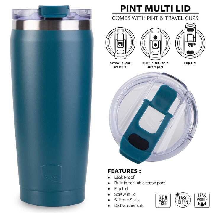 Pint - 600 ML Lizzard flask